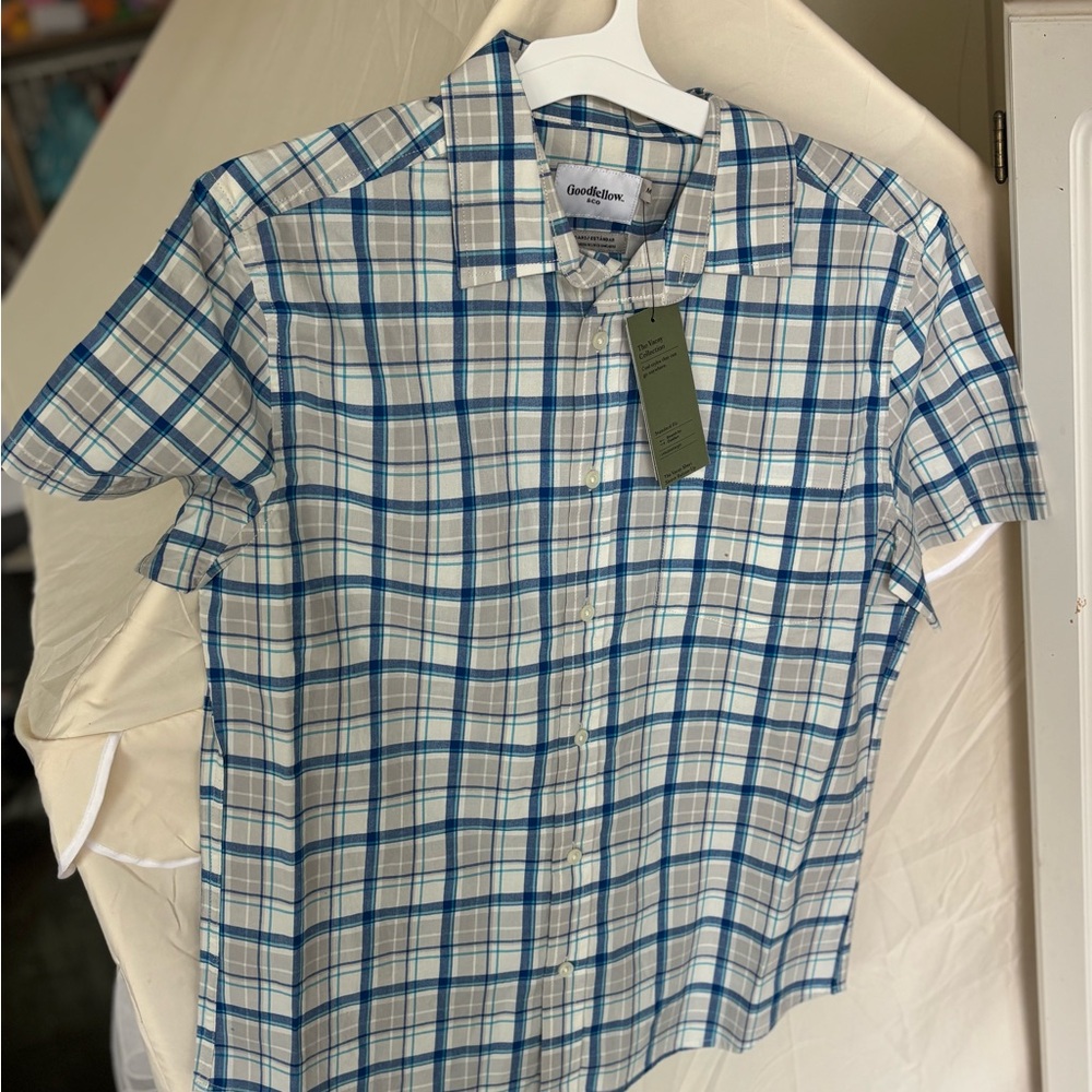 Goodfellow & Co Off-White Textured Polo